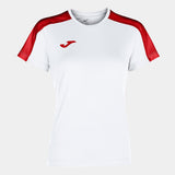 Joma Academy III Ladies Shirt (White/Red)