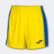 Load image into Gallery viewer, Joma Maxi Ladies Shorts (Yellow/Royal)