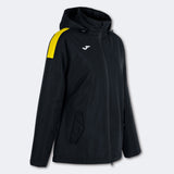 Joma Trivor Ladies Winter Jacket (Black/Yellow)