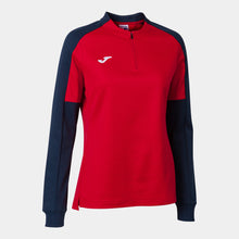 Load image into Gallery viewer, Joma Eco-Championship Ladies Sweatshirt (Red/Dark Navy)