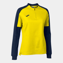 Load image into Gallery viewer, Joma Eco-Championship Ladies Sweatshirt (Yellow/Dark Navy)