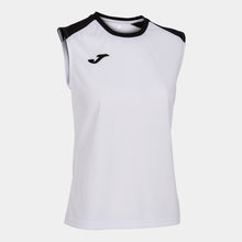 Load image into Gallery viewer, Joma Eco Championship Sleeveless Ladies Tee (White/Black)