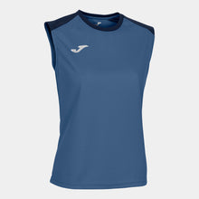 Load image into Gallery viewer, Joma Eco Championship Sleeveless Ladies Tee (Acero/Dark Navy)