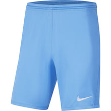 Load image into Gallery viewer, Nike Park III Short (University Blue/White)