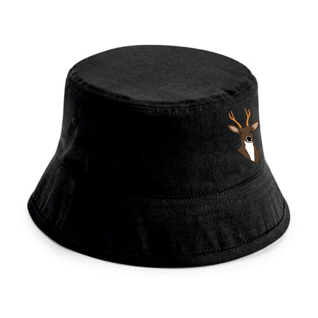 Roe Green CC Bucket Hat (Black)