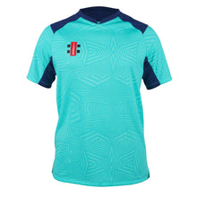 Load image into Gallery viewer, Gray Nicolls Pro T20 SS Shirt (Aqua/Navy)