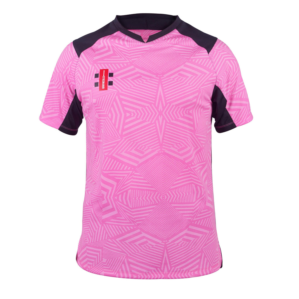 Gray Nicolls Pro T20 LS Shirt (Pink/Black)