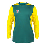 Gray Nicolls Pro Performance T20 LS Shirt (Green/Yellow)