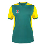 Gray Nicolls Pro Performance T20 SS Shirt (Green/Yellow)