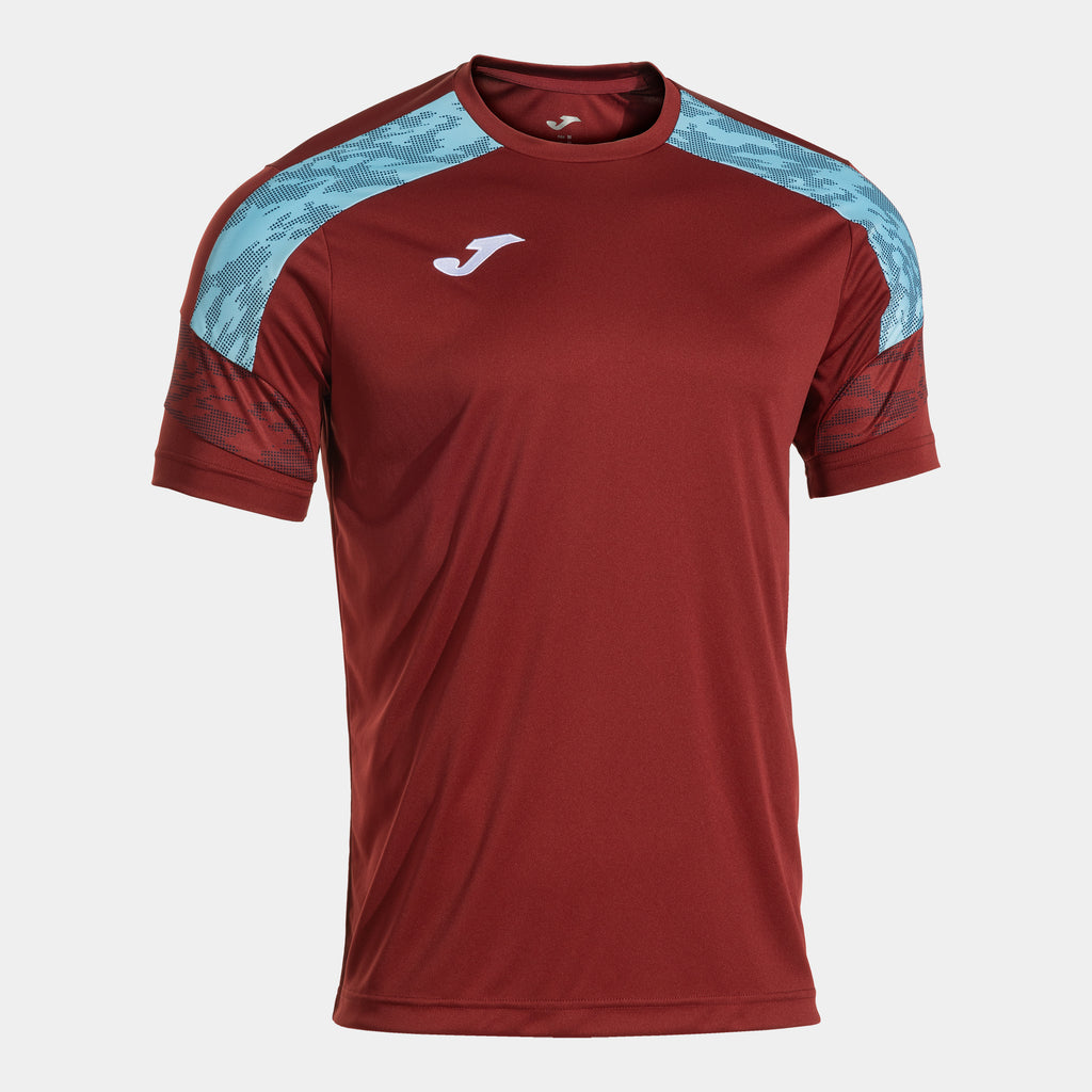 Joma Championship VIII Shirt SS (Ruby/Sky)