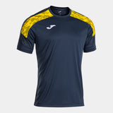 Joma Championship VIII Shirt SS (Dark Navy/Yellow)