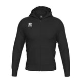 Errea Wire Full-Zip Hooded Top (Black)