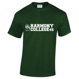 HARMONY COLLEGE 45 Large Logo T-Shirt (Forest)