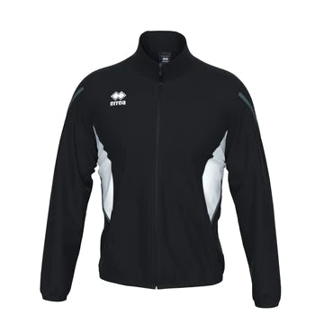 Errea Cristine Full Zip Top (Black/White)