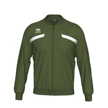 Load image into Gallery viewer, Errea Mick Full Zip Top (Military Green/Navy)