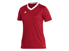 Load image into Gallery viewer, Adidas Entrada 22 Womens Jersey (Red)