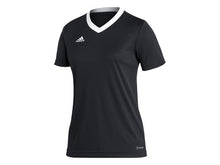 Load image into Gallery viewer, Adidas Entrada 22 Womens Jersey (Black)