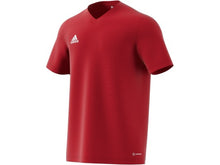 Load image into Gallery viewer, Adidas Entrada 22 Cotton Tee (Red)