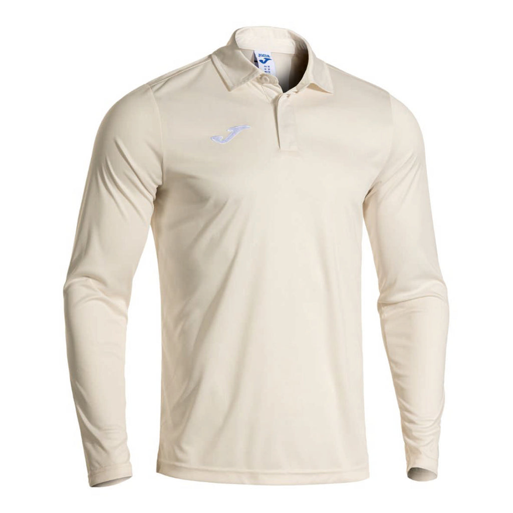 Joma Long Sleeve Cricket Shirt (Ivory)