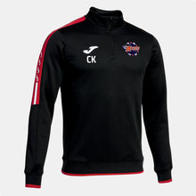 Load image into Gallery viewer, Altrincham Aces Joma Olimpiada Sweatshirt (Black/Red)