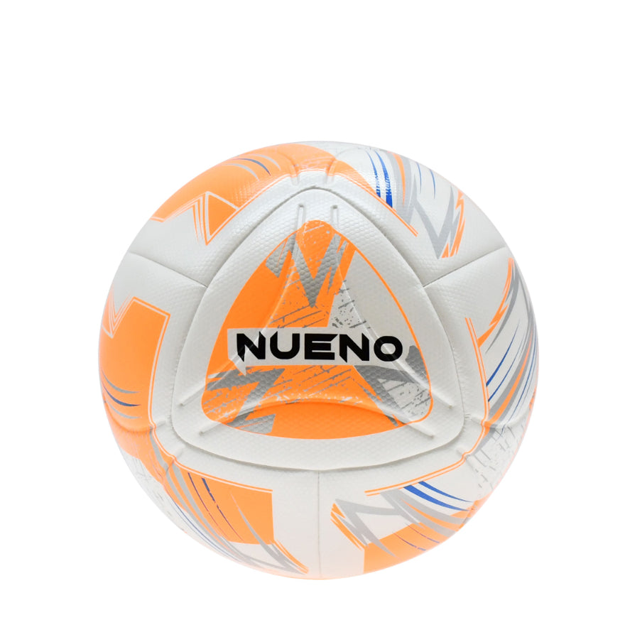 Precision Nueno FIFA Quality Pro Match Football (White/Fluo Orange/Blue/Silver)