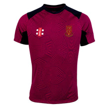 Load image into Gallery viewer, High Easter CC Gray Nicolls Pro Training SS Shirt (Maroon/Black)