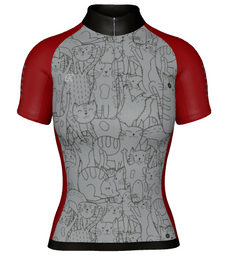 CK Womens QZ Cycling Jersey WQCF-001