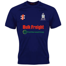 Load image into Gallery viewer, Long Whatton CC Gray Nicolls Matrix V2 SS Training Shirt (Navy)