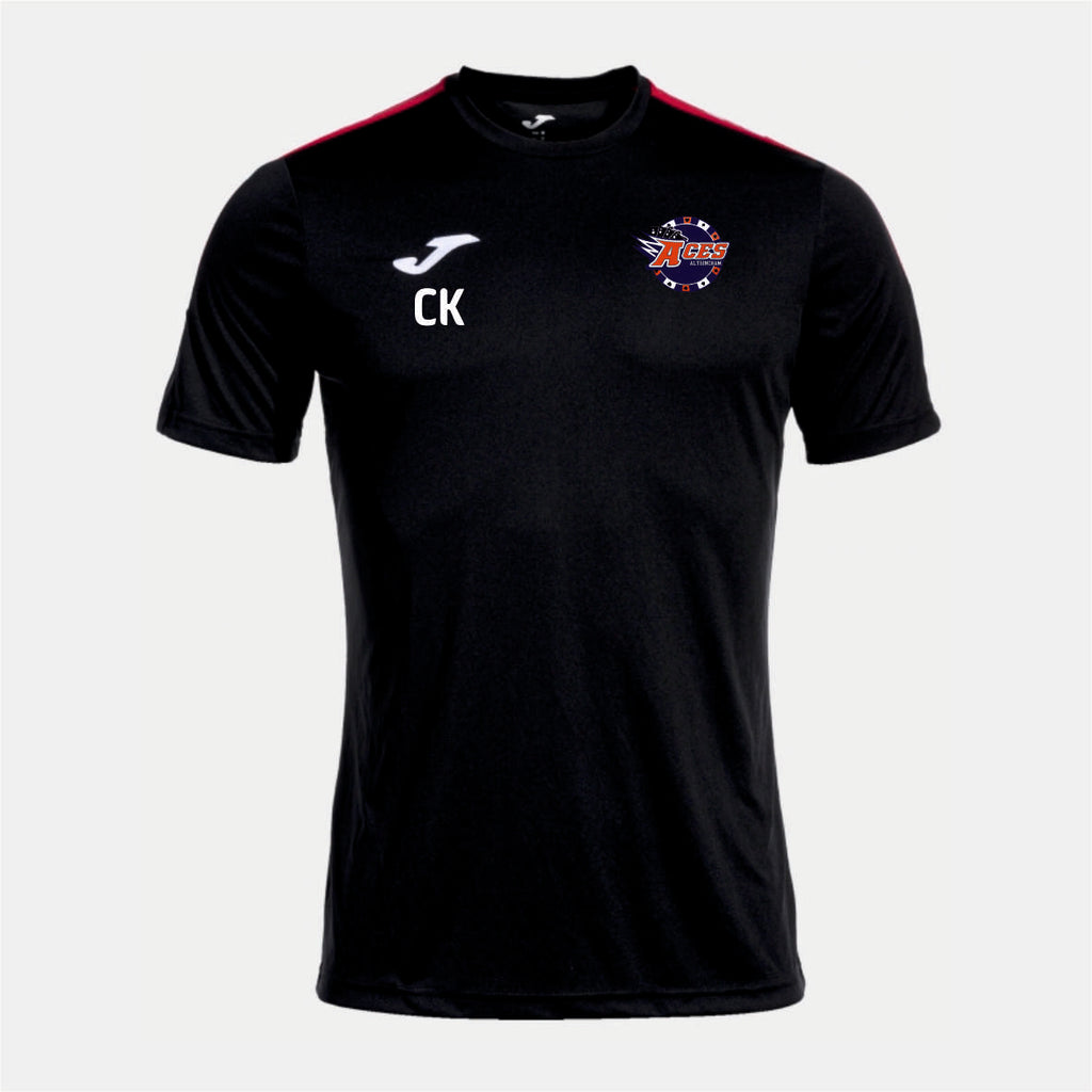 Altrincham Aces Joma Olimpiada Shirt (Black/Red)