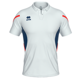 Errea Clark Polo Shirt (White/Navy/Red)