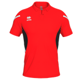 Errea Clark Polo Shirt (Red/Black/White)