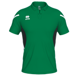 Errea Clark Polo Shirt (Green/Black/White)