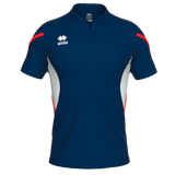 Errea Clark Polo Shirt (Navy/White/Red)