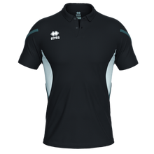 Load image into Gallery viewer, Errea Clark Polo Shirt (Black/White/Anthracite)