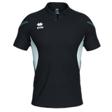 Errea Clark Polo Shirt (Black/White/Anthracite)