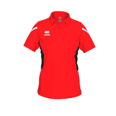 Errea Carmen Polo Shirt (Red/Black/White)