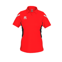 Load image into Gallery viewer, Errea Carmen Polo Shirt (Red/Black/White)