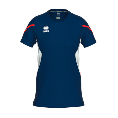 Errea Corinne Short Sleeve Shirt (Navy/White)