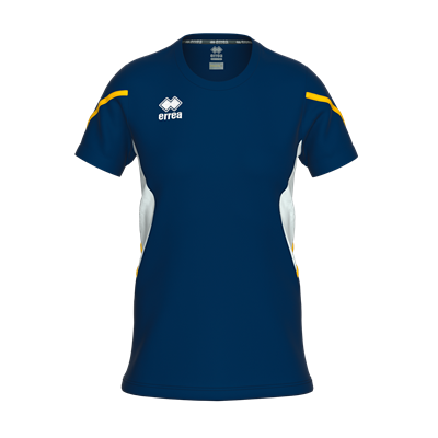 Errea Corinne Short Sleeve Shirt (Navy/White)