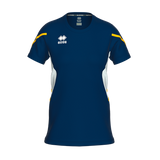 Errea Corinne Short Sleeve Shirt (Navy/White)