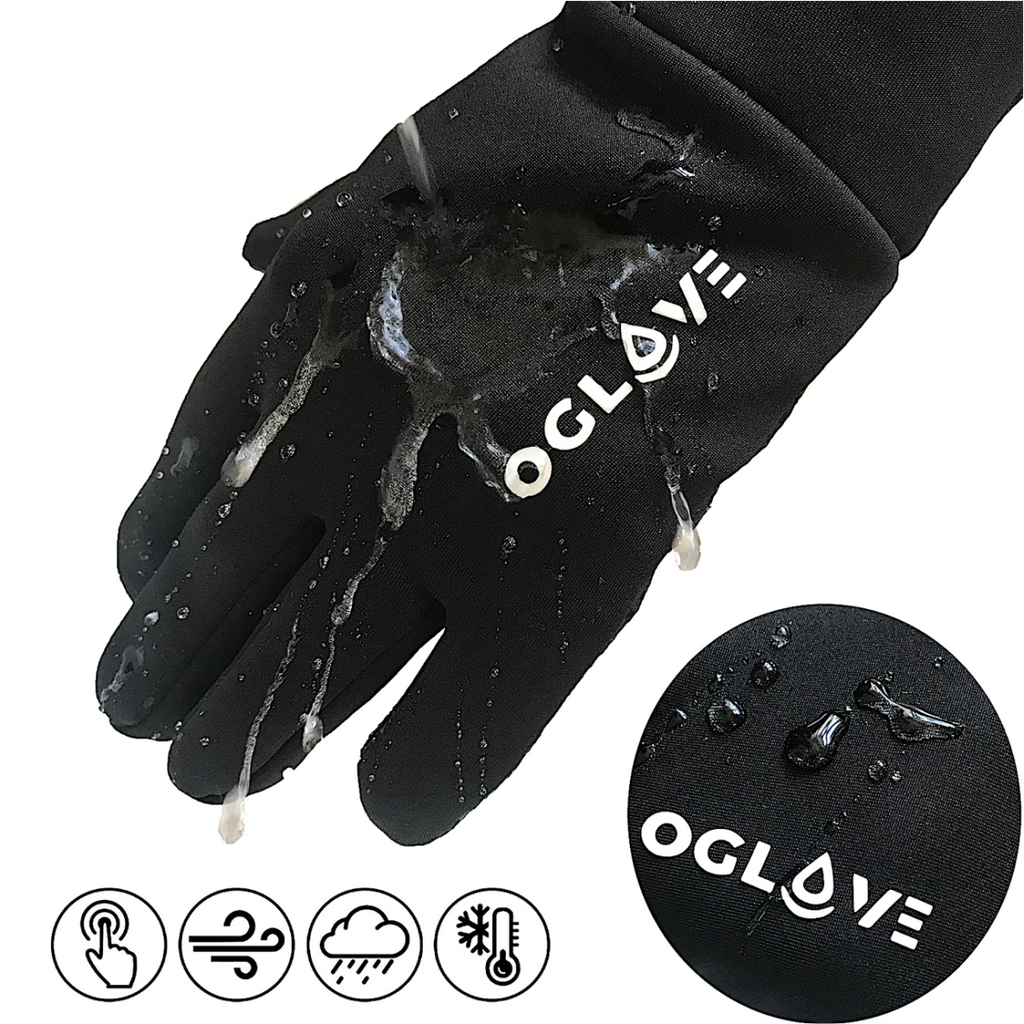 Oglove Waterproof Thermal Sport Field Gloves (Black)