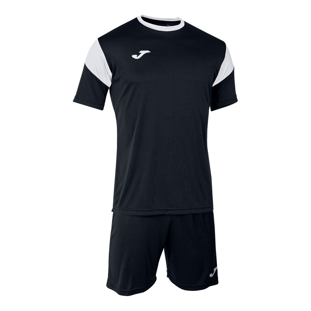 Joma Phoenix Shirt/Short Set (Black/White)