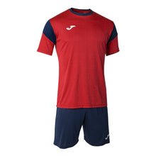 Load image into Gallery viewer, Joma Phoenix Shirt/Short Set (Red/Navy)