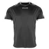 Stanno Drive SS Football Shirt (Black/White)