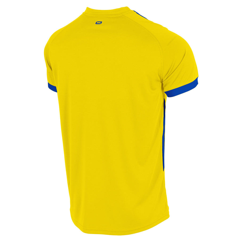 Stanno First SS Football Shirt (Yellow/Royal)