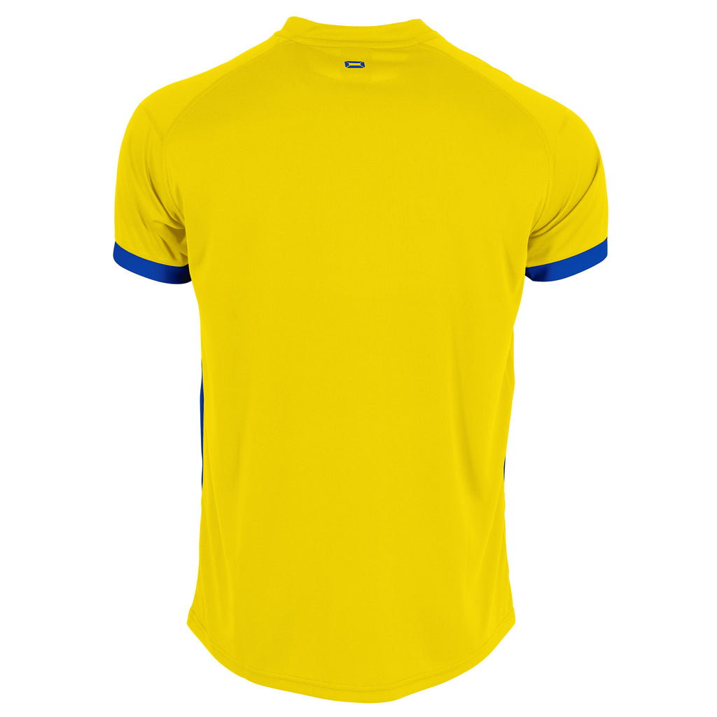 Stanno First SS Football Shirt (Yellow/Royal)