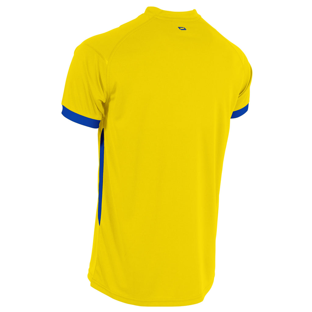 Stanno First SS Football Shirt (Yellow/Royal)