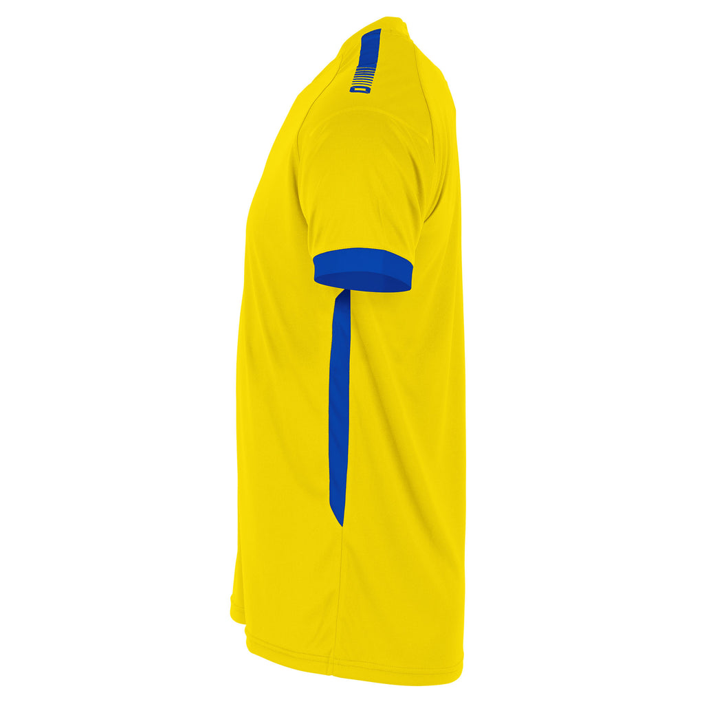 Stanno First SS Football Shirt (Yellow/Royal)