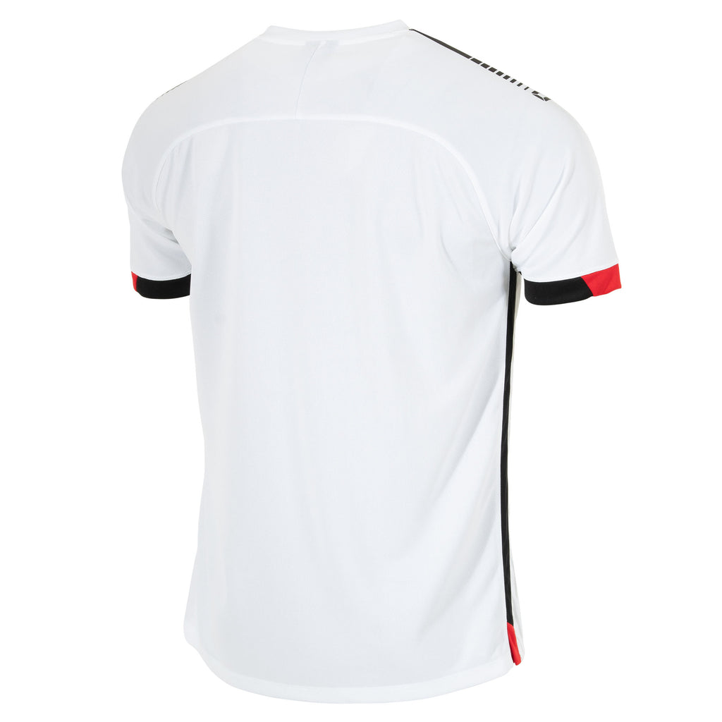 Stanno Volt SS Football Shirt (White/Black/Red)