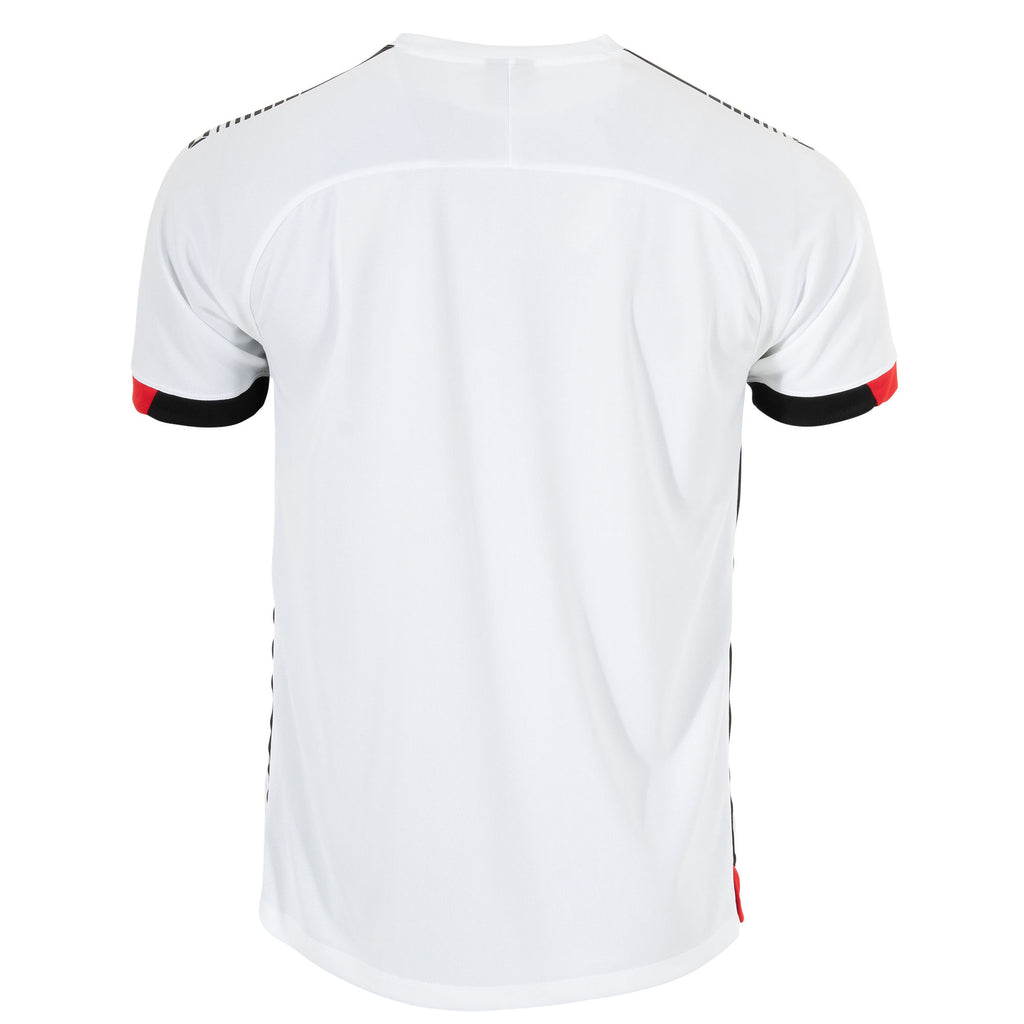 Stanno Volt SS Football Shirt (White/Black/Red)